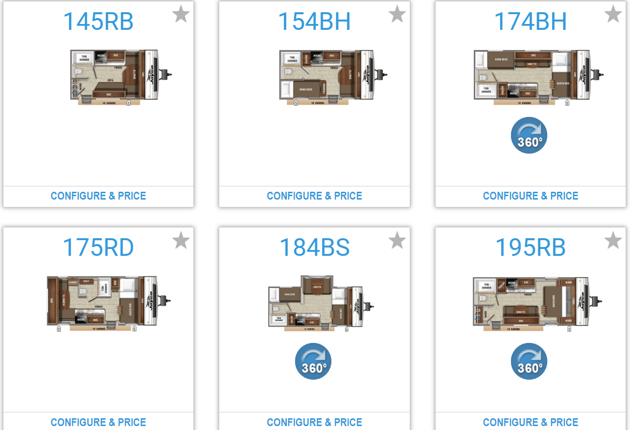 Jayco Jay Flight floorplan