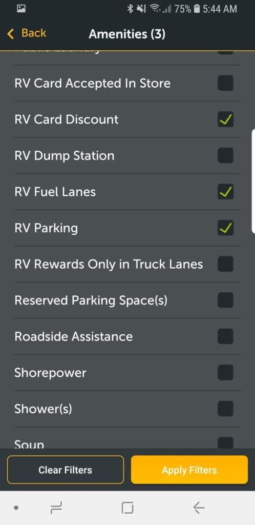 Rv Friendly Gas Stations Near Me - Truck Rv Fuel Stations On The App Store / The dumpsite is open all year and offers potable water and rinse water.